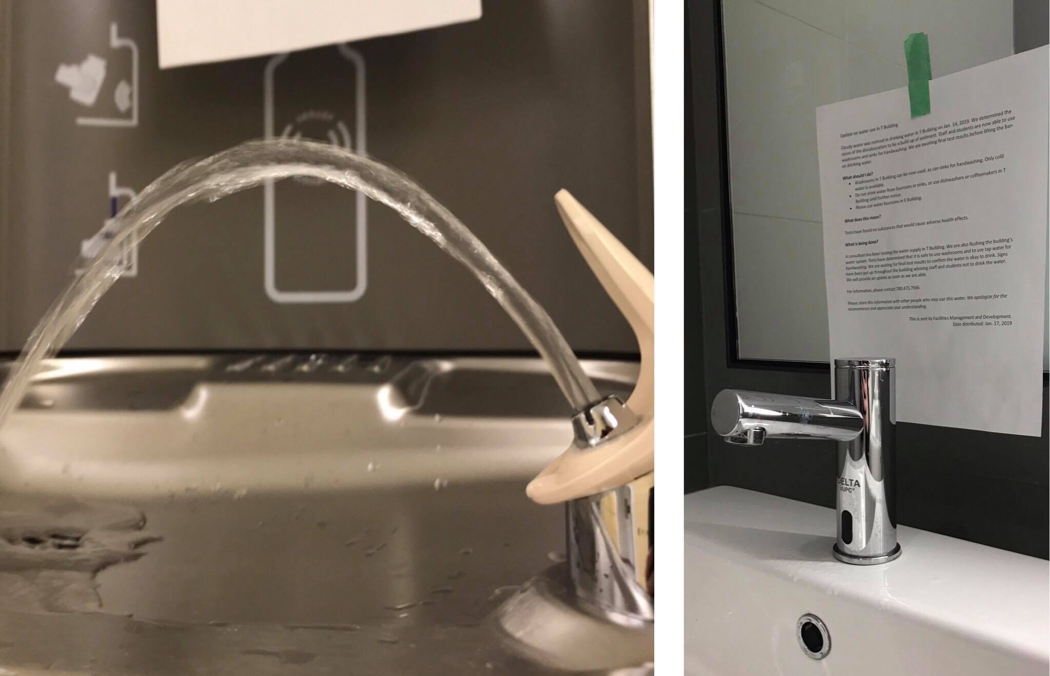 UPDATED: Cloudy water tests at NAIT