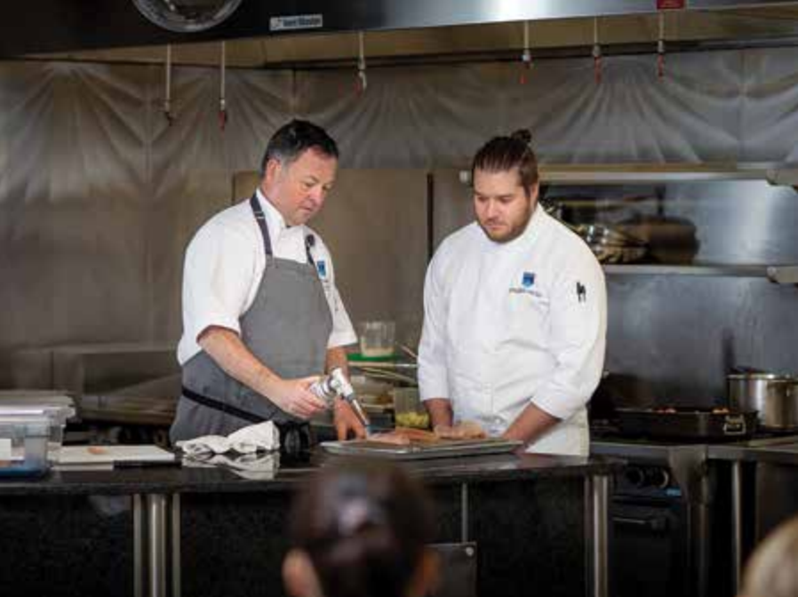 Celebrity chef teaches at NAIT