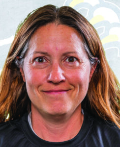 Carole holt head coach of Women's soccer team