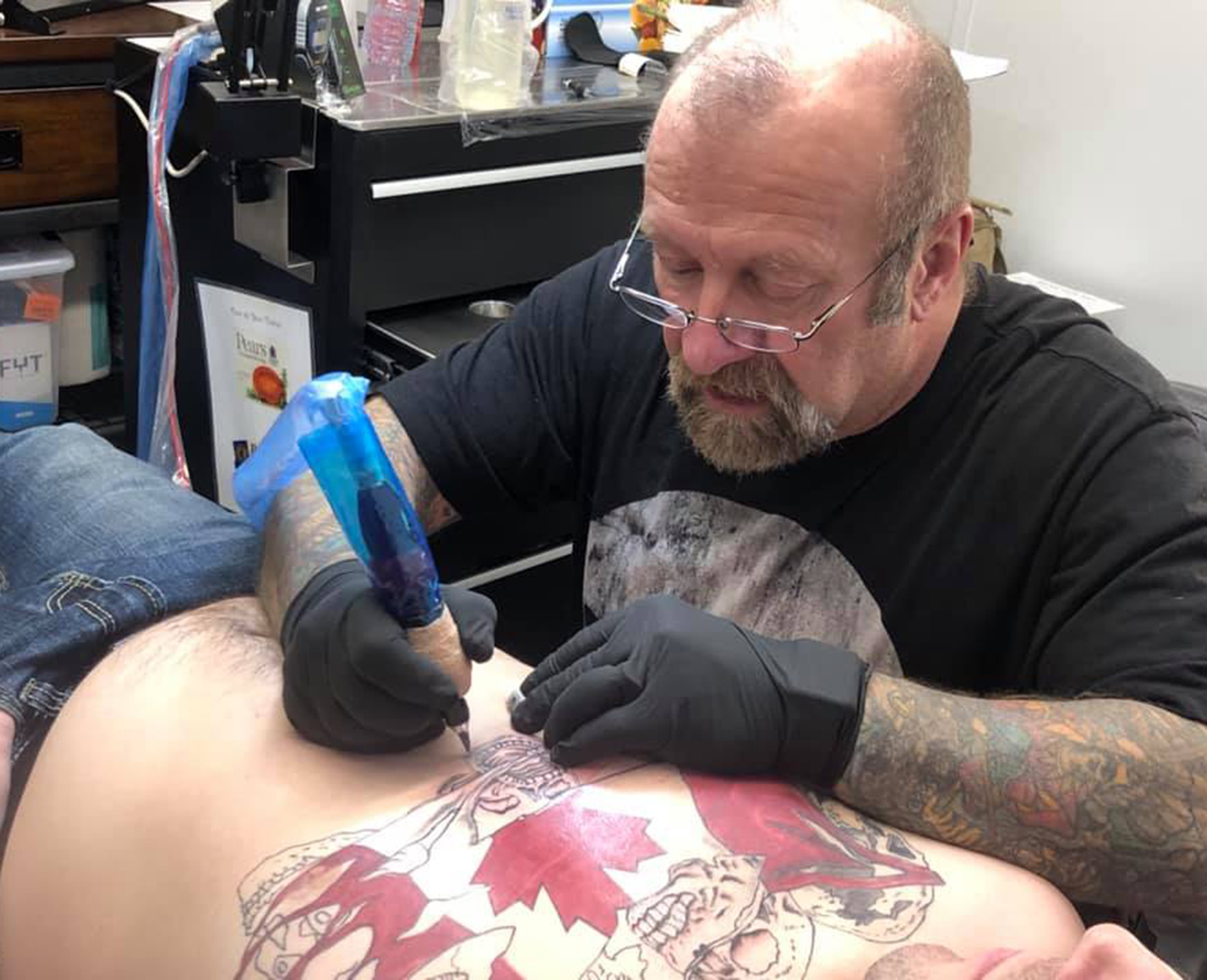 Bear's Skin Art Edmonton Transformation of Tattoos