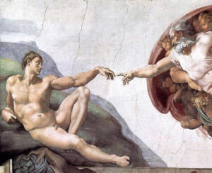 Michelangelo Adam Sculpture