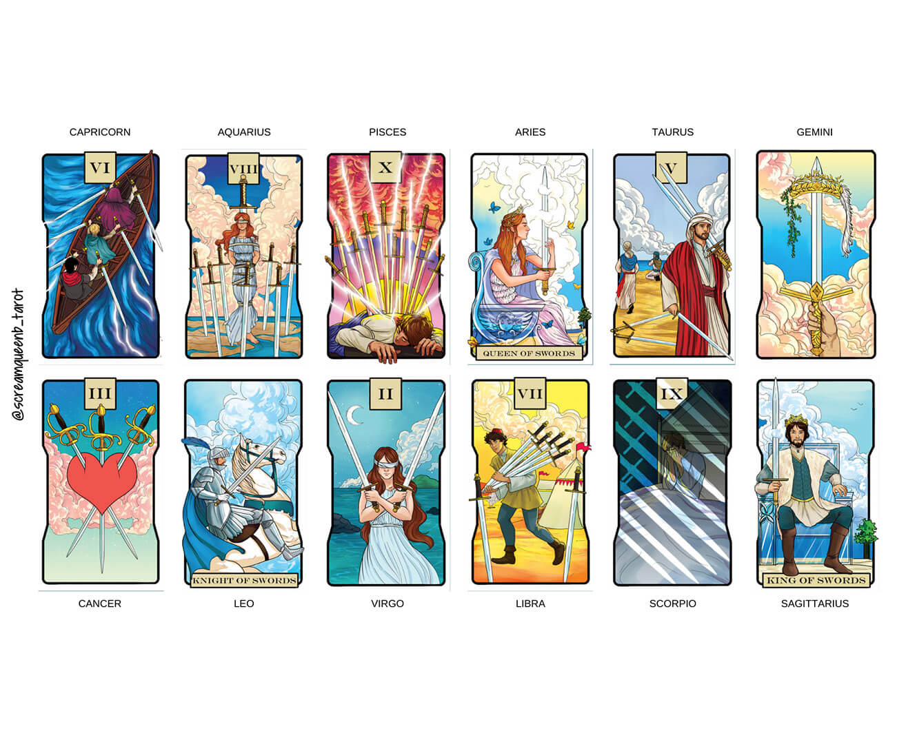 tarot card deck horoscopes