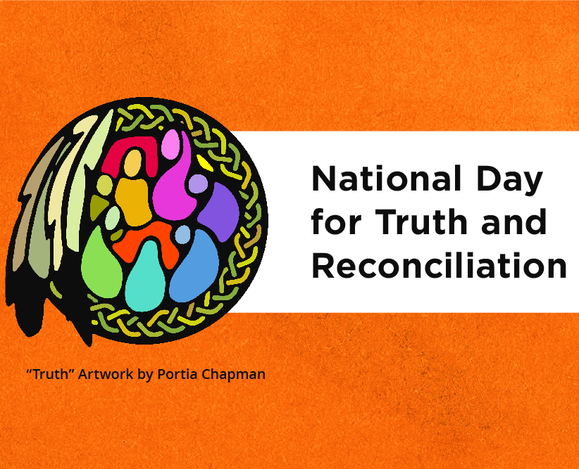 Photo that says the national day for truth and reconciliation