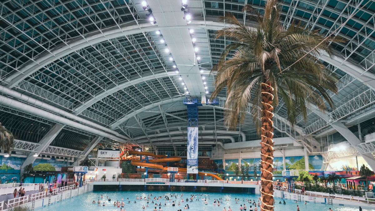 a photo of the west edmonton mall waterpark