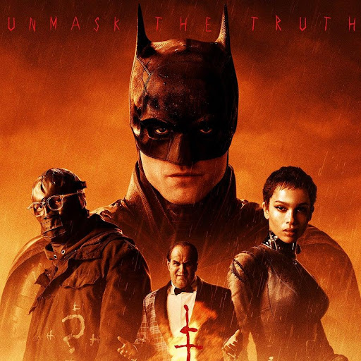 the movie cover of Batman (2022)