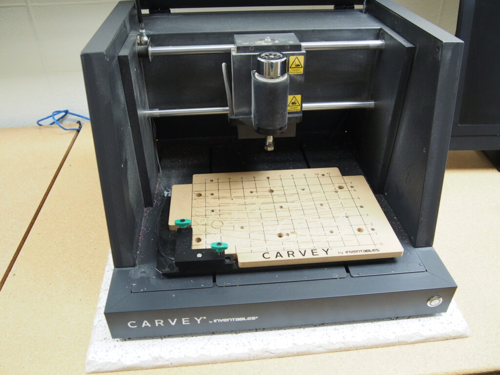 A small CNC mill available at the makerspace. 
