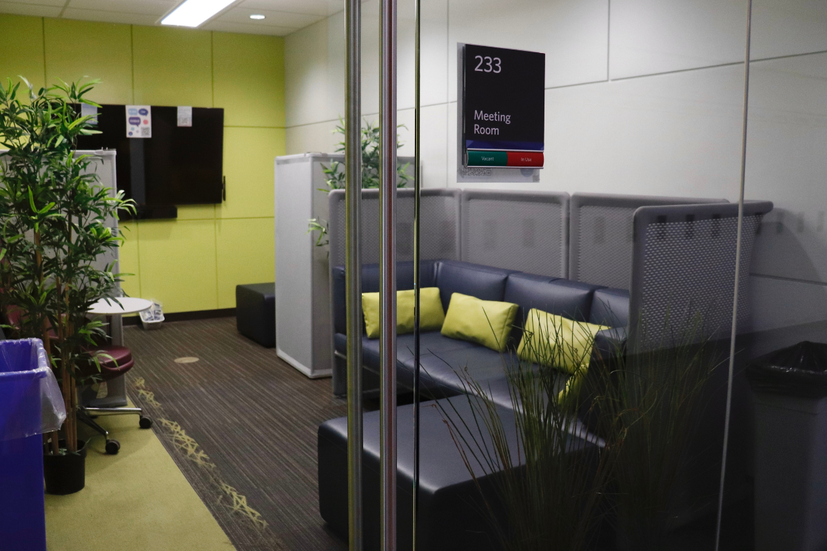 New well-being initiatives include collaboration spaces