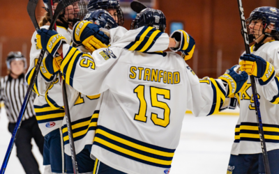 Women’s hockey team start season with 2-0 victory over Olds