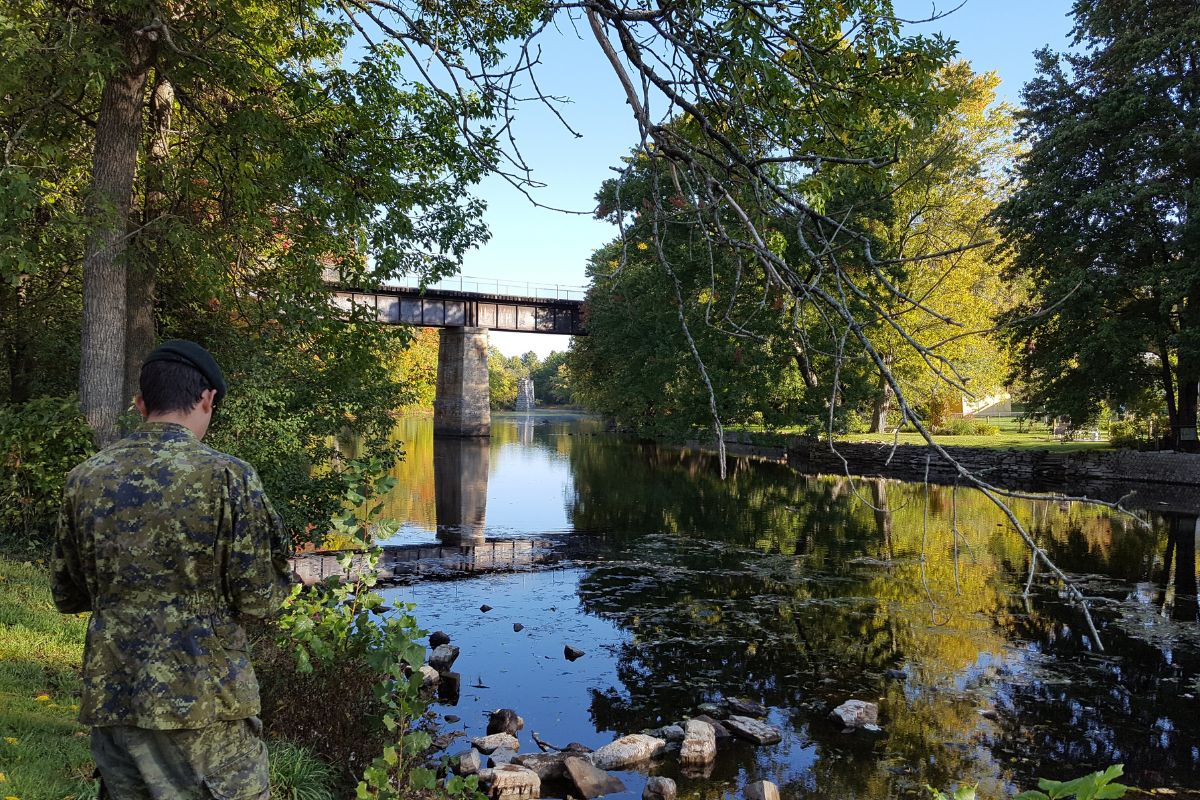 Bridge recce, Napanee River, Ontario