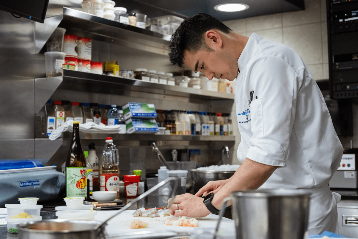 Culinary students learn fresh is best, social media isn’t everything from Chef in Residence Alex Kim